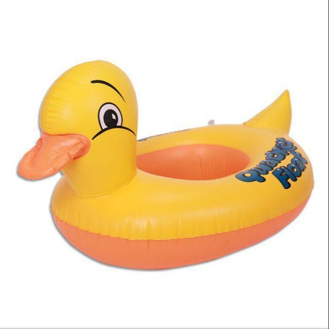 Phao Bơi Hình Vịt Dễ Thương Cho Bé Kích thước 80cm x 60cm