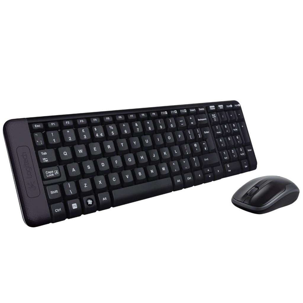 Bàn phím + Chuột không dây dành cho máy tính -Logitech MK220