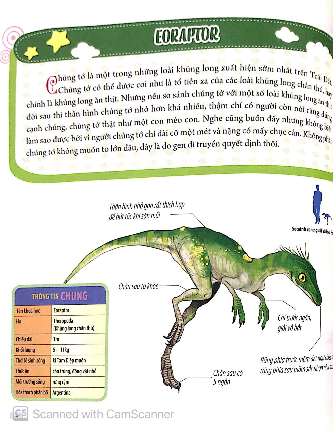 Bách Khoa Động Vật Dành Cho Trẻ Nhỏ - Khủng Long