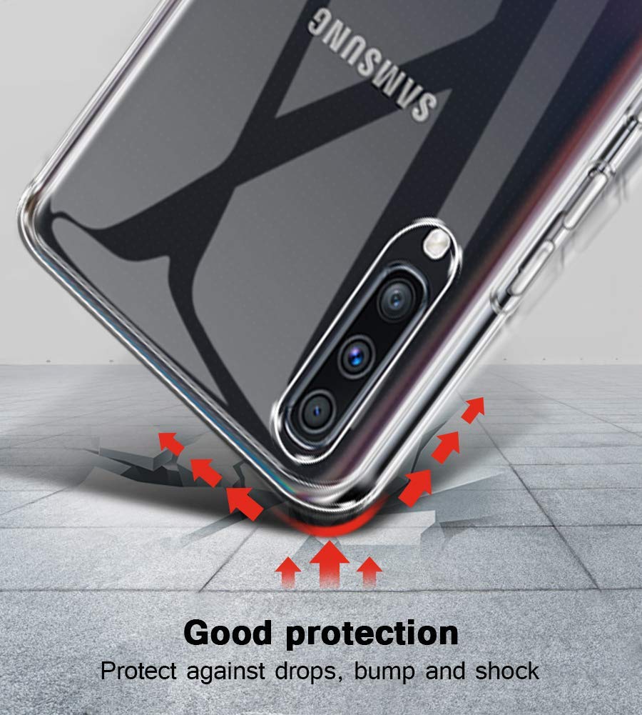 Ốp lưng silicon dẻo trong suốt cho Samsung Galaxy A30s / A50 / A50s hiệu Ultra Thin mỏng 0.6mm độ trong tuyệt đối chống trầy xước - Hàng nhập khẩu