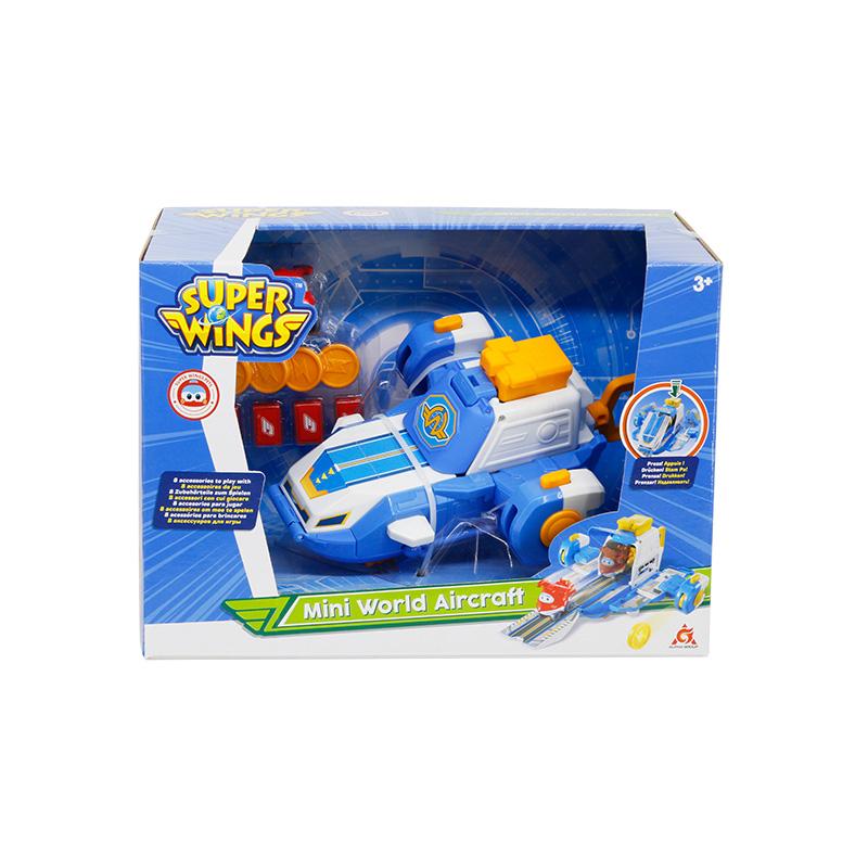 Đồ Chơi SUPERWINGS Căn Cứ Di Chuyển Trên Không Phiên Bản Mini YW750840