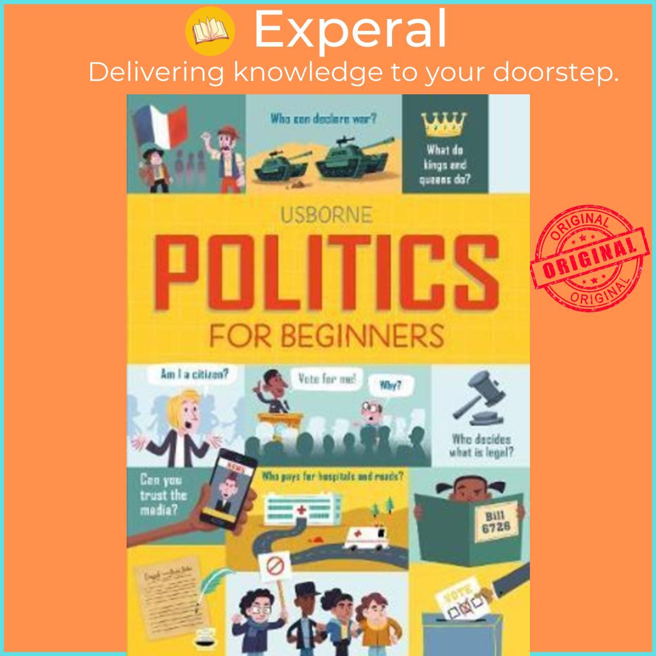 Sách - Politics for Beginners by Alex Frith (UK edition, paperback)