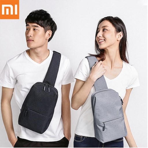 Balo đeo chéo XIAOMI mi city sling bag - Hàng chĩnh hãng do Digiworld nhập khẩu