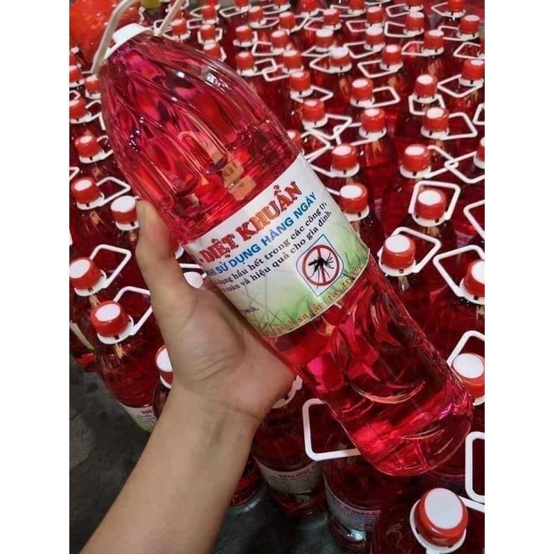 Nước lau sàn nhà, sua đuổi muỗi, côn trùng hiệu quả chai 1,5 lít