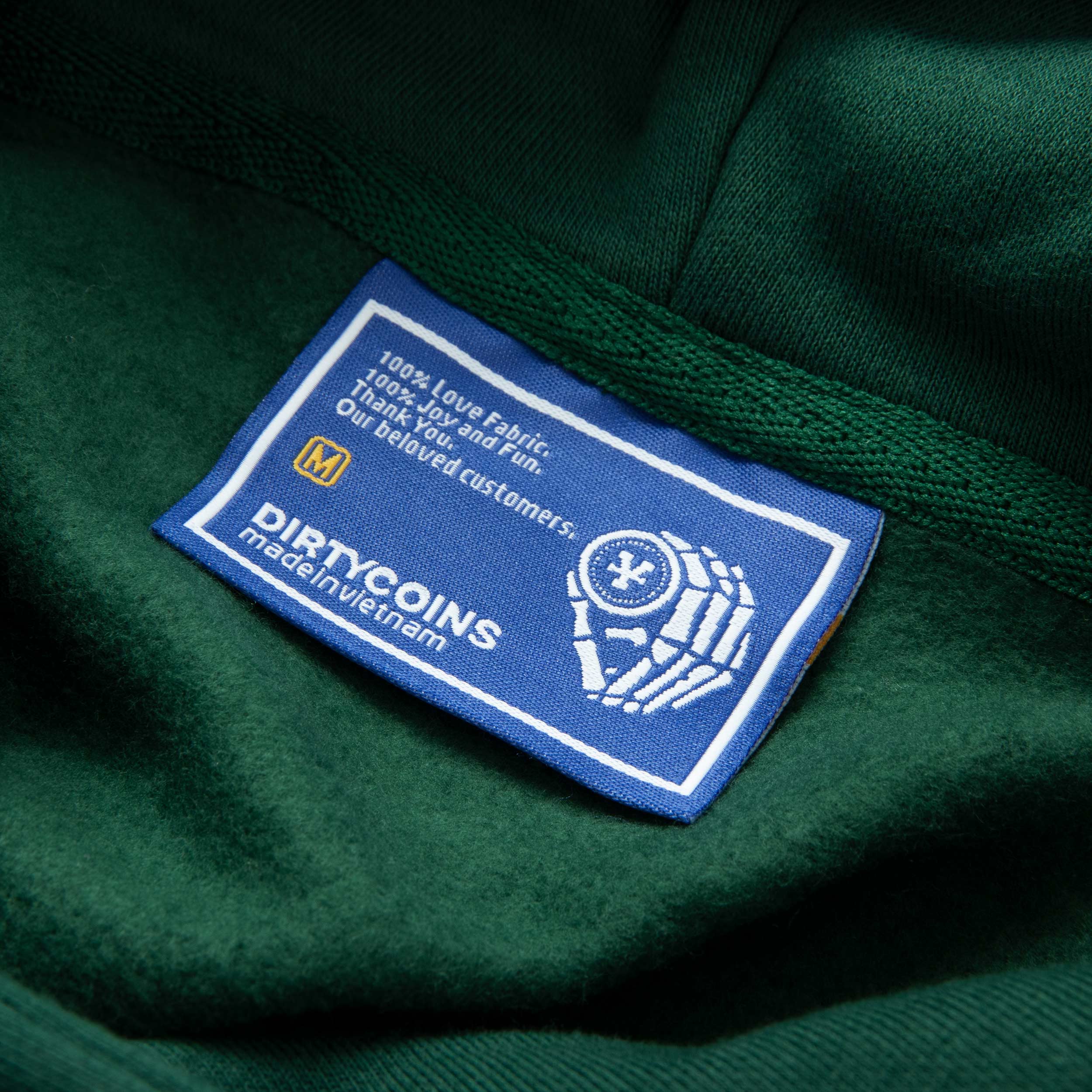 Áo Khoác DirtyCoins Logo Relaxed Hoodie