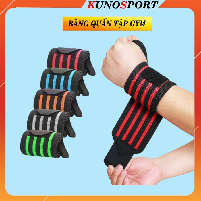 Đôi Băng Quấn Cổ Tay Bảo Vệ Cổ Tay Tập GYM ,chính hãng Kunosport KN17