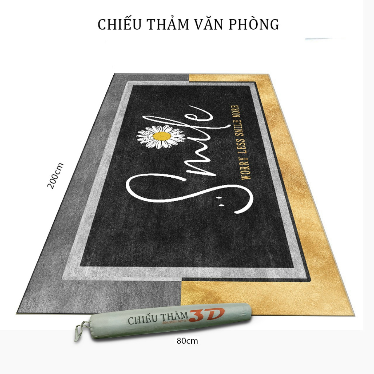 Chiếu thảm văn phòng công sở cao cấp  (Giao màu ngẫu nhiên) - Chính hãng