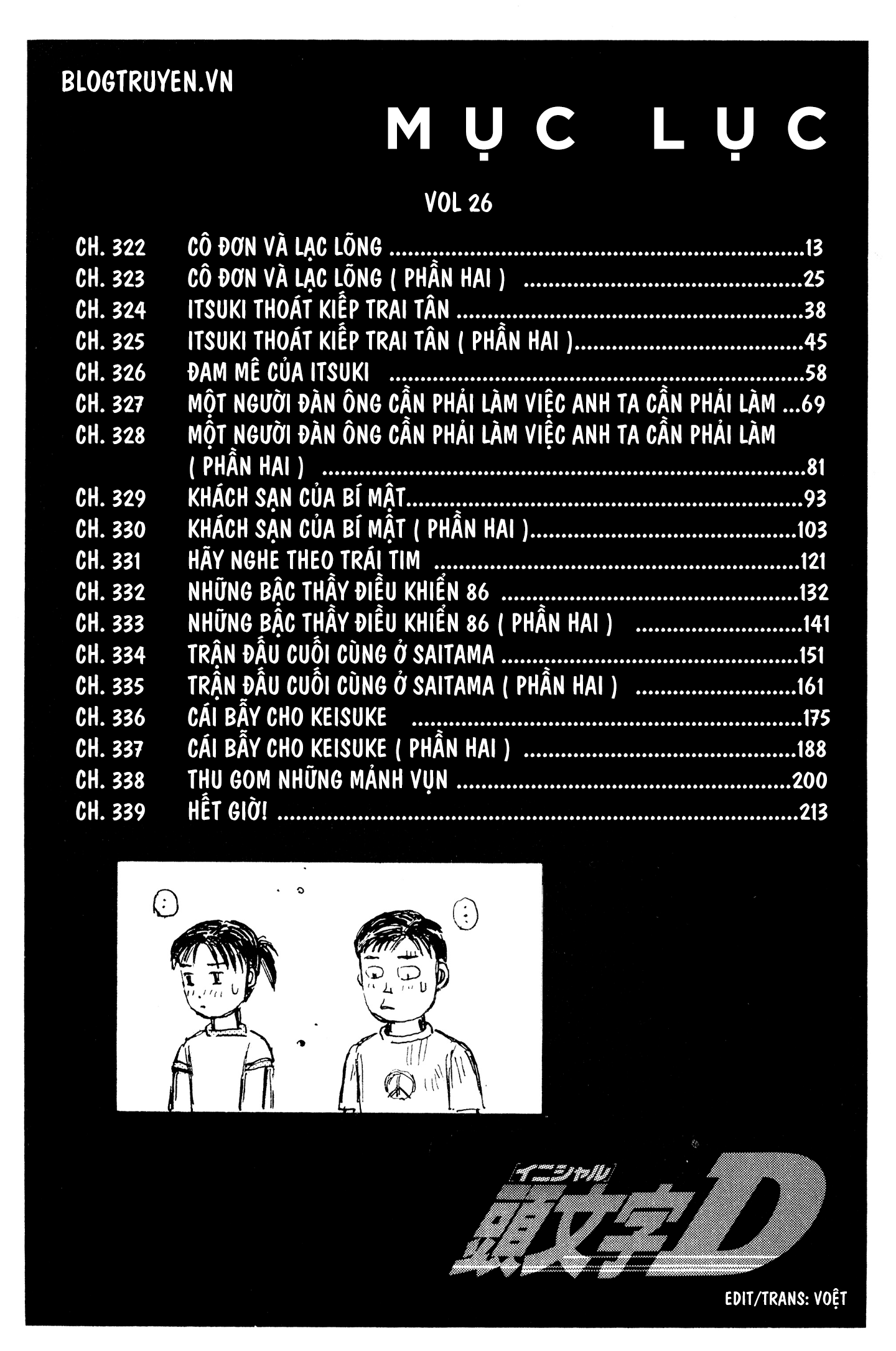 initial d chapter 322 7