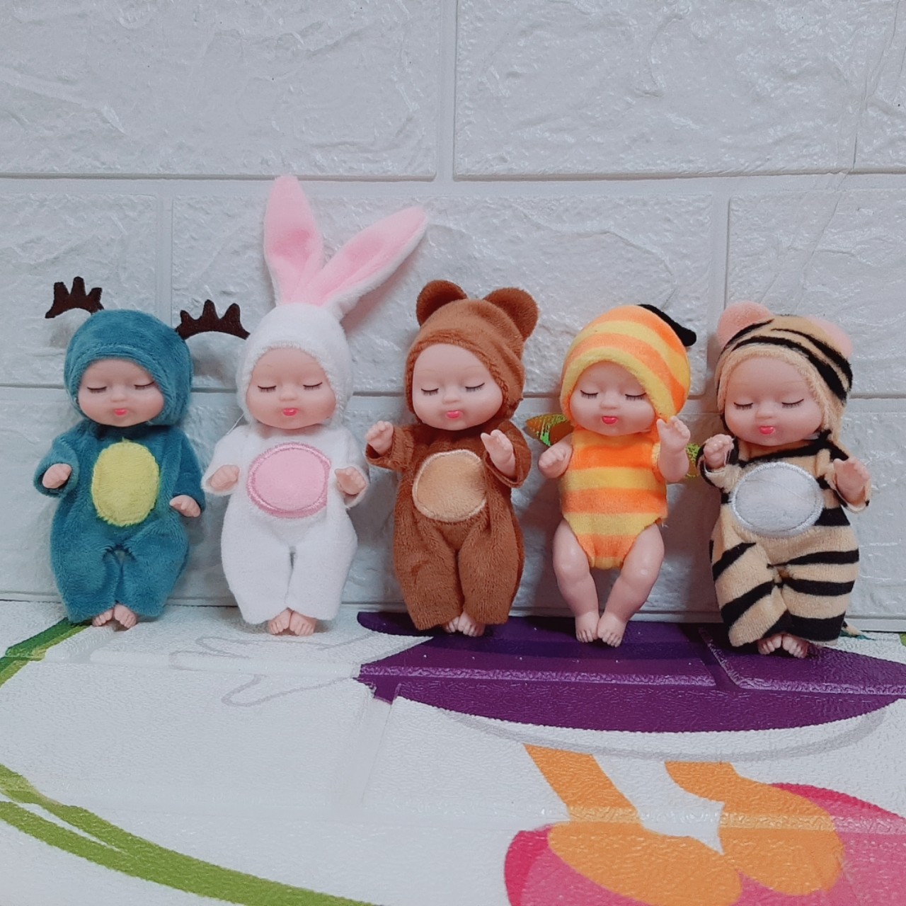 Búp Bê Em Bé Ngủ 12 cm