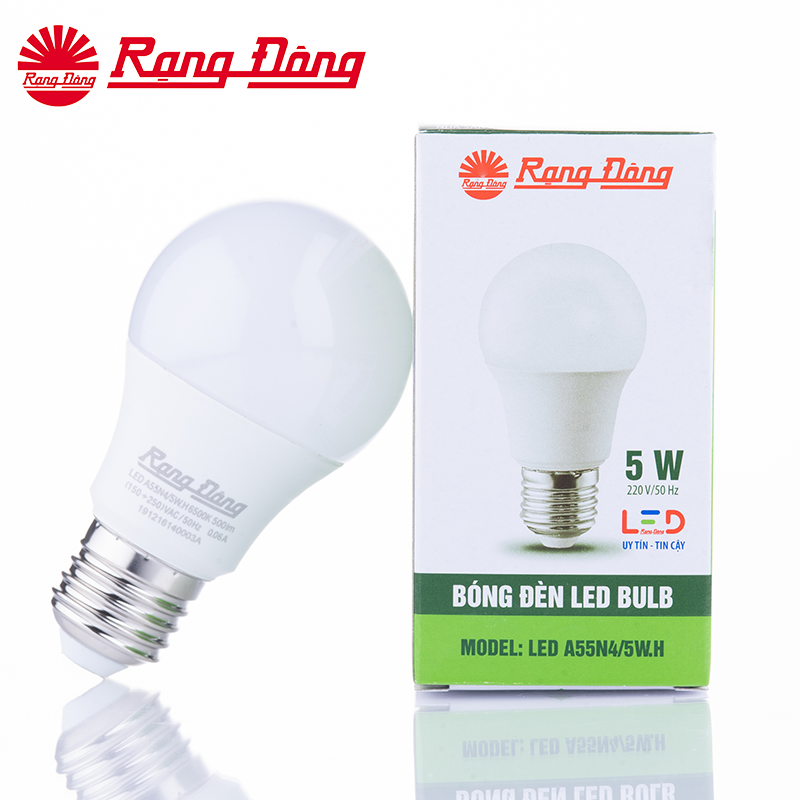 Led bulb tròn A55N4 5W