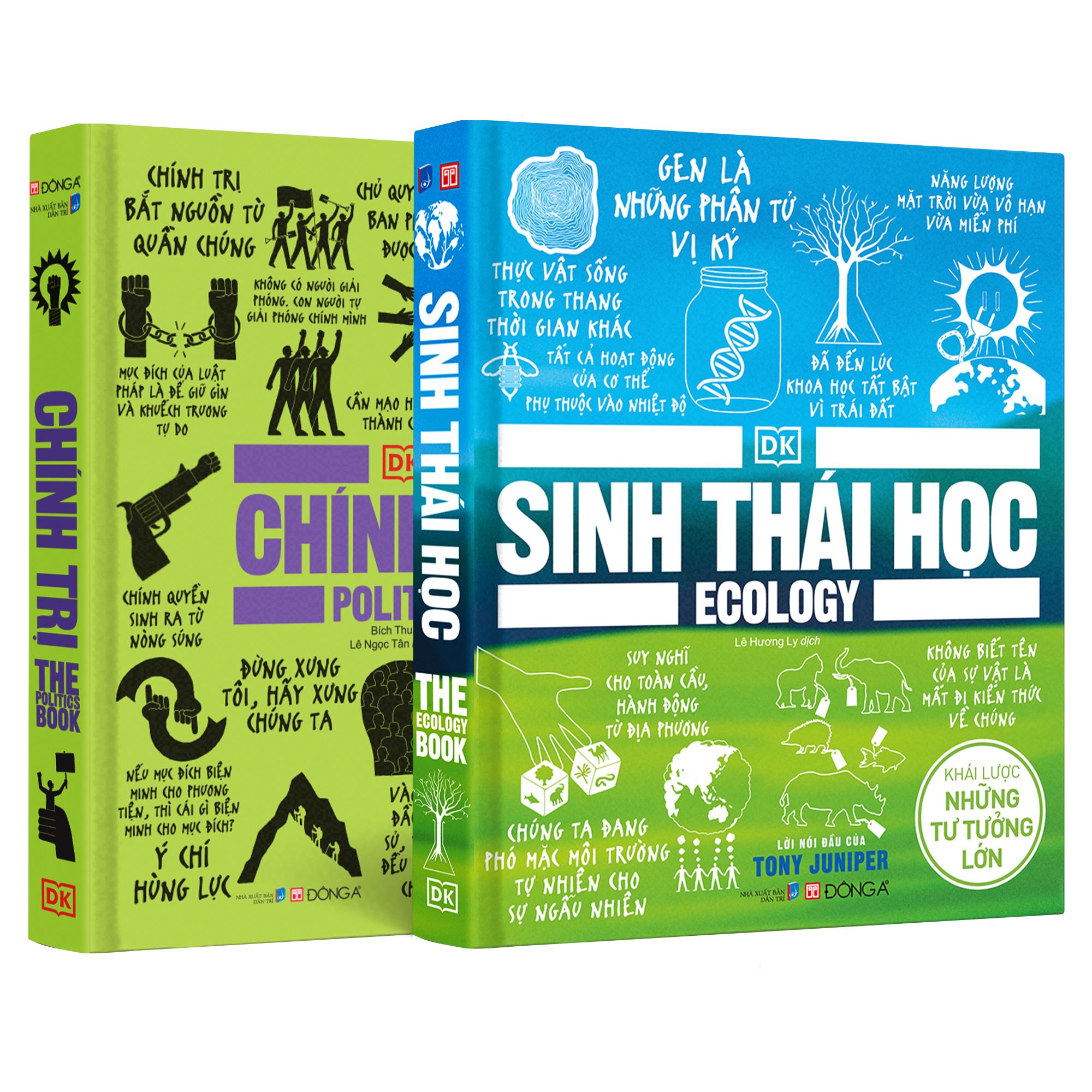 Combo 2 cuốn Khái lược: Sinh thái học - Khái lược những tư tưởng lớn và các lĩnh vực khác