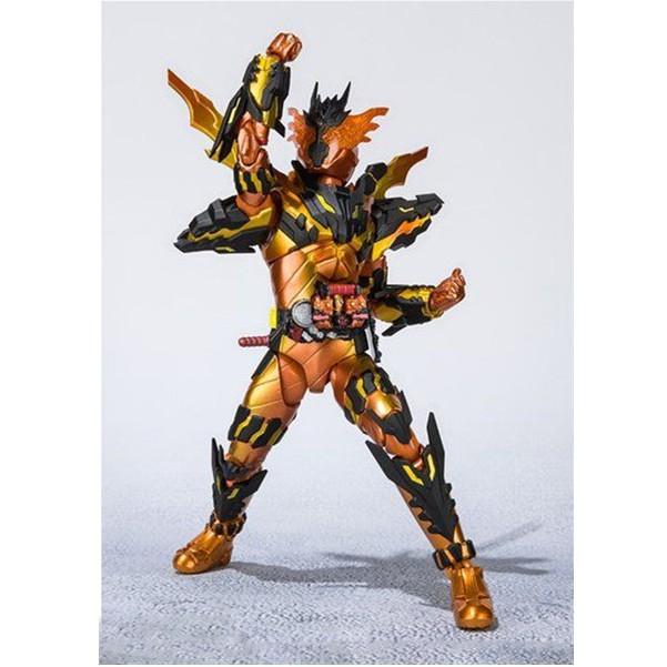 Mô Hình Figure siêu nhân Kamen rider Build Magma Dragon có khớp 16cm