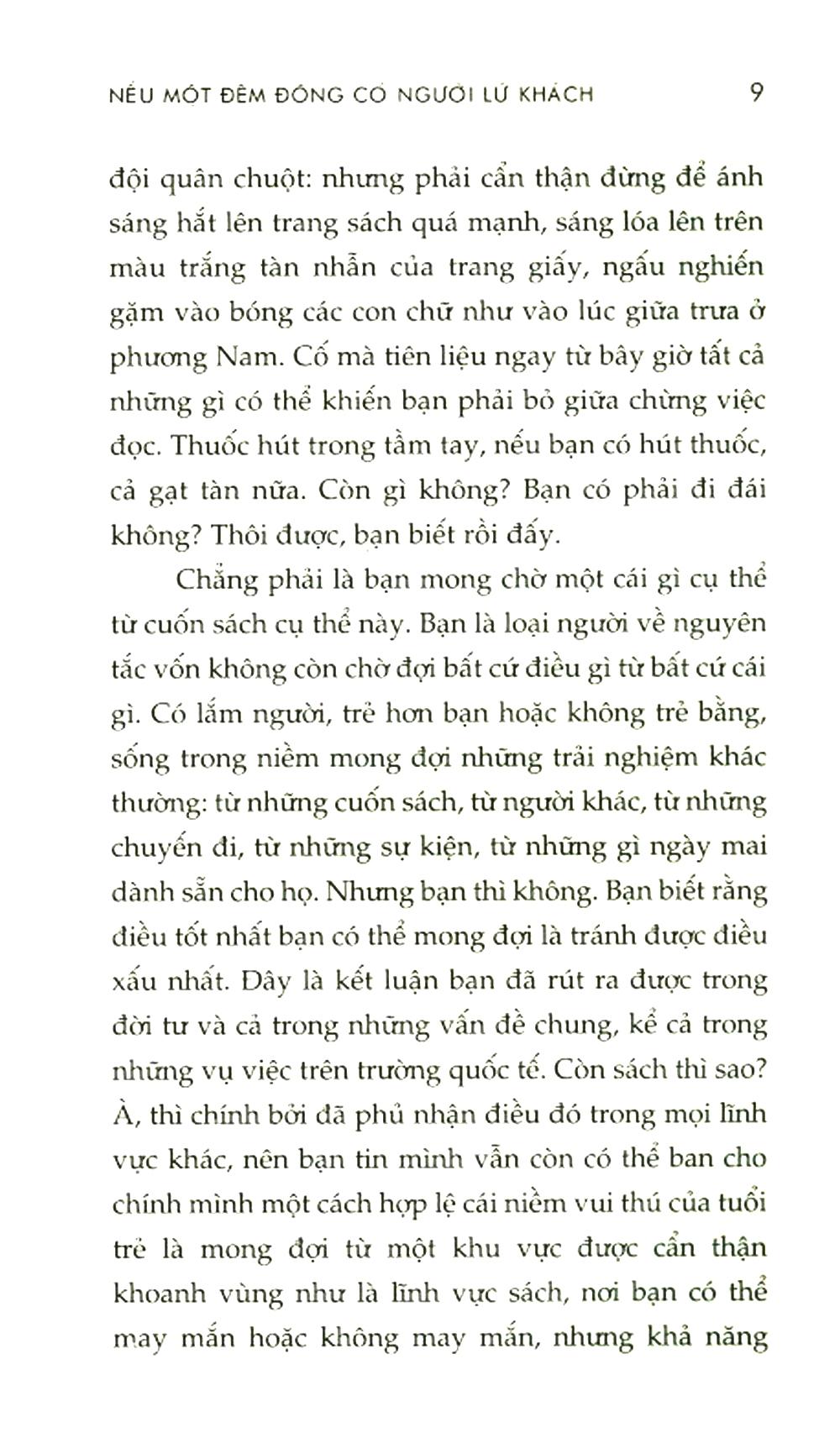 Nếu Một Đêm Đông Có Người Lữ Khách