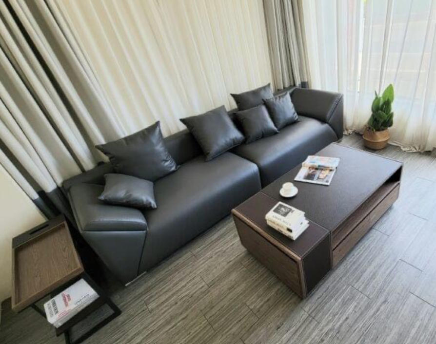 Sofa băng da Modern Apartment Tundo KT 2m2