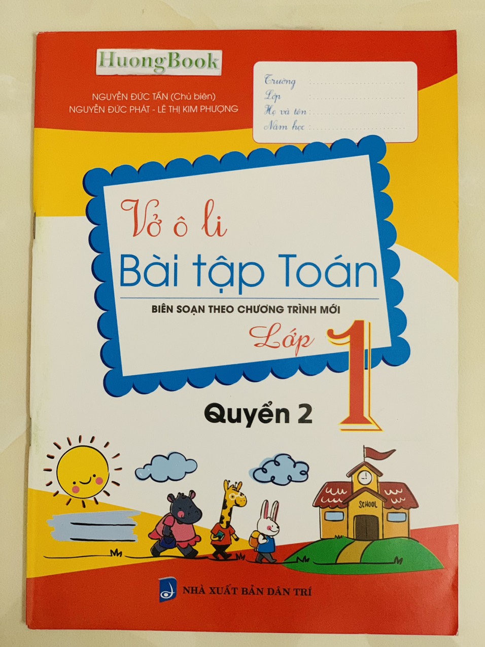 Sách - Vở Ô Li Bài Tập Toán Lớp 1 Quyển 1