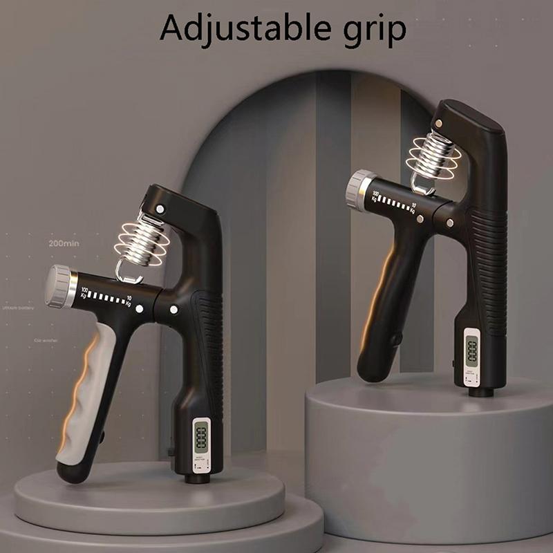 10-100kg A-Type có thể điều chỉnh tay cầm tay tập thể dục nặng nề không trượt tay tay nắm tay. Color: Green