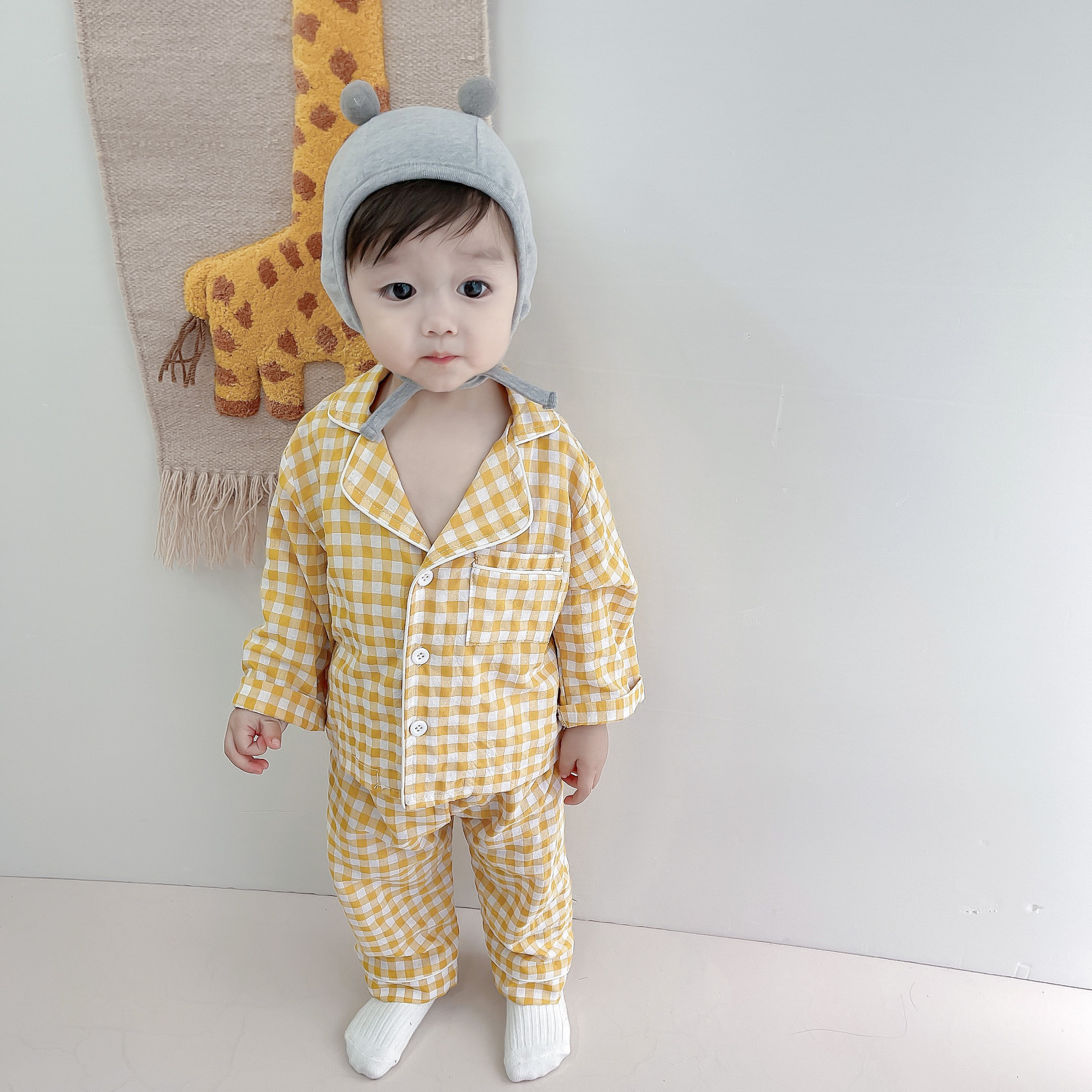 [8-40KG] Bộ Ngủ Pijama Phong Cách Hàn Quốc Cho Bé Trai, Bé Gái - Chất Liệu Kate Thái Mát Lạnh Mặc Mùa Hè Siêu Mát Cực Thích - Đồ Ngủ Cho Bé/ Đồ Mặc Nhà Cho Bé TenKids Store