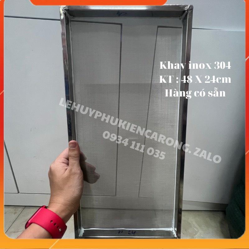 Khay Tách Phân Hồ Cá INOX 304, Khay Lọc, Tách Cặn Bẩn Kích Thước Làm Theo Yêu Cầu