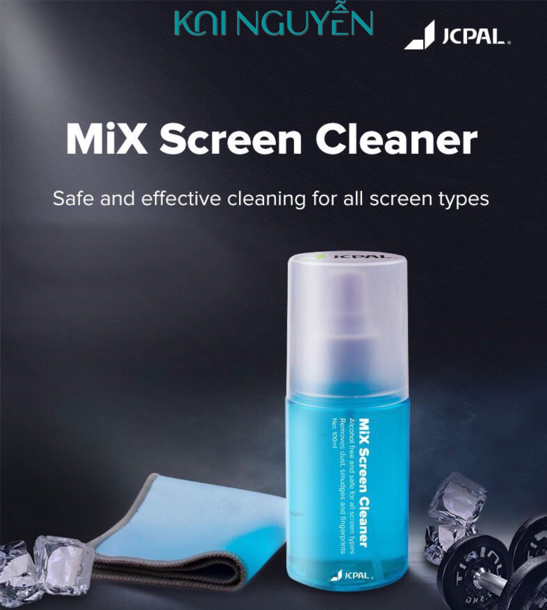 Dung Dịch Vệ Sinh JCPAL MIX SCREEN ACOHOL-FREE - Hàng chính Hãng