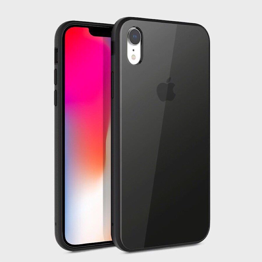 Ốp lưng dành cho iPhone XR hiệu UNIQ Valencia (aluminium bumper) chống sốc - Viền màu - Hàng nhập khẩu