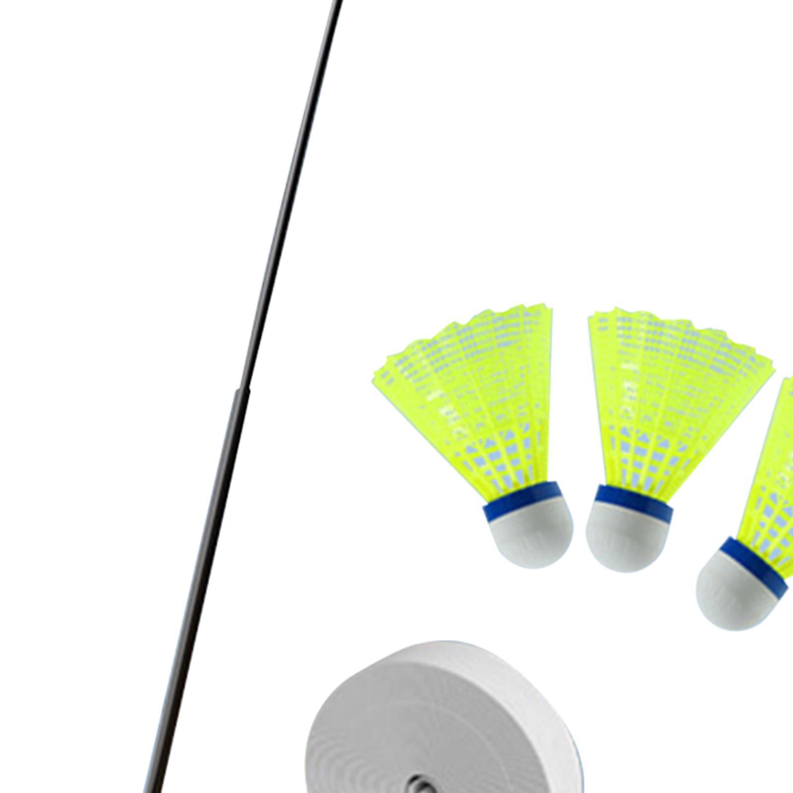 Portable Self Practice Trainer Aid Single Badminton Training Device for Indoor Outdoor
