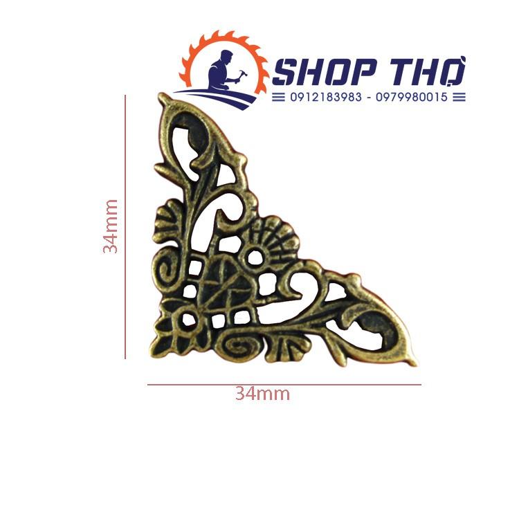 Góc gộp giả cổ C055, R238 trang trí hộp gỗ