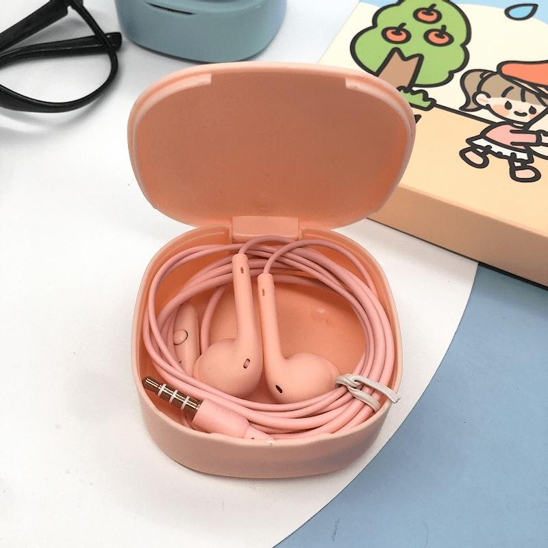 XIAOMI Tai Nghe Nhét Tai Lỗ Tròn Đường Kính Ngang Chất Lượng Cao 3.5mm Thông Dụng Cho ios Và Android