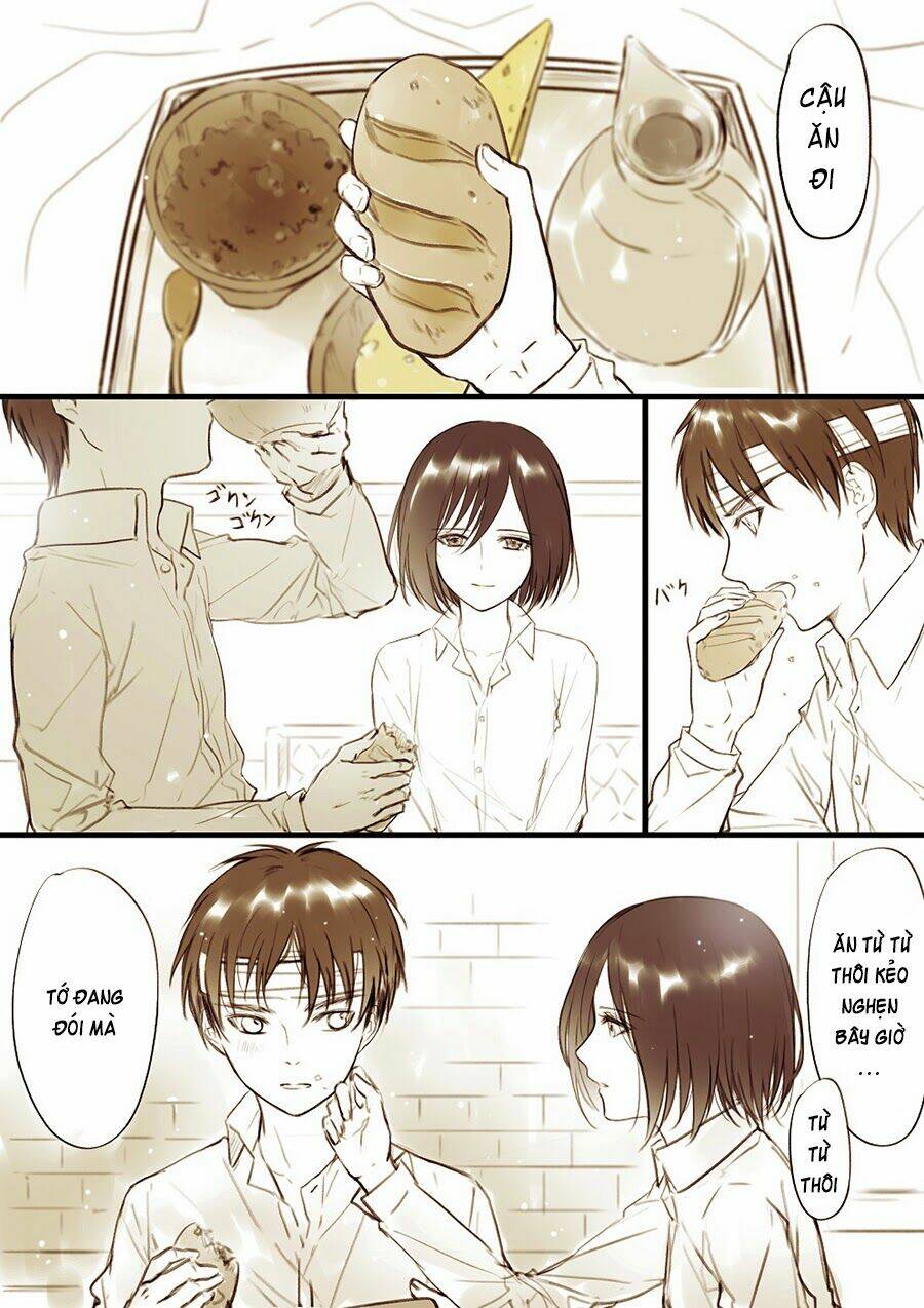 tấn công người khổng lồ - doujinshi eren x mikasa chapter 37 2