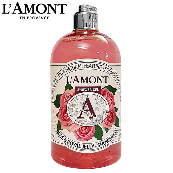 Combo Sữa Tắm L'amont En Provence Rose Shower Gel + Olive Shower Gel (500ml/chai)