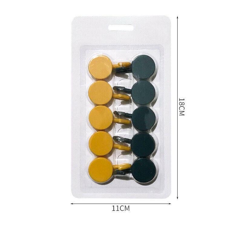 Sét 10 Móc Treo Đồ Dán Tường Không Cần Khoan Kiểu Dáng Bắc Âu