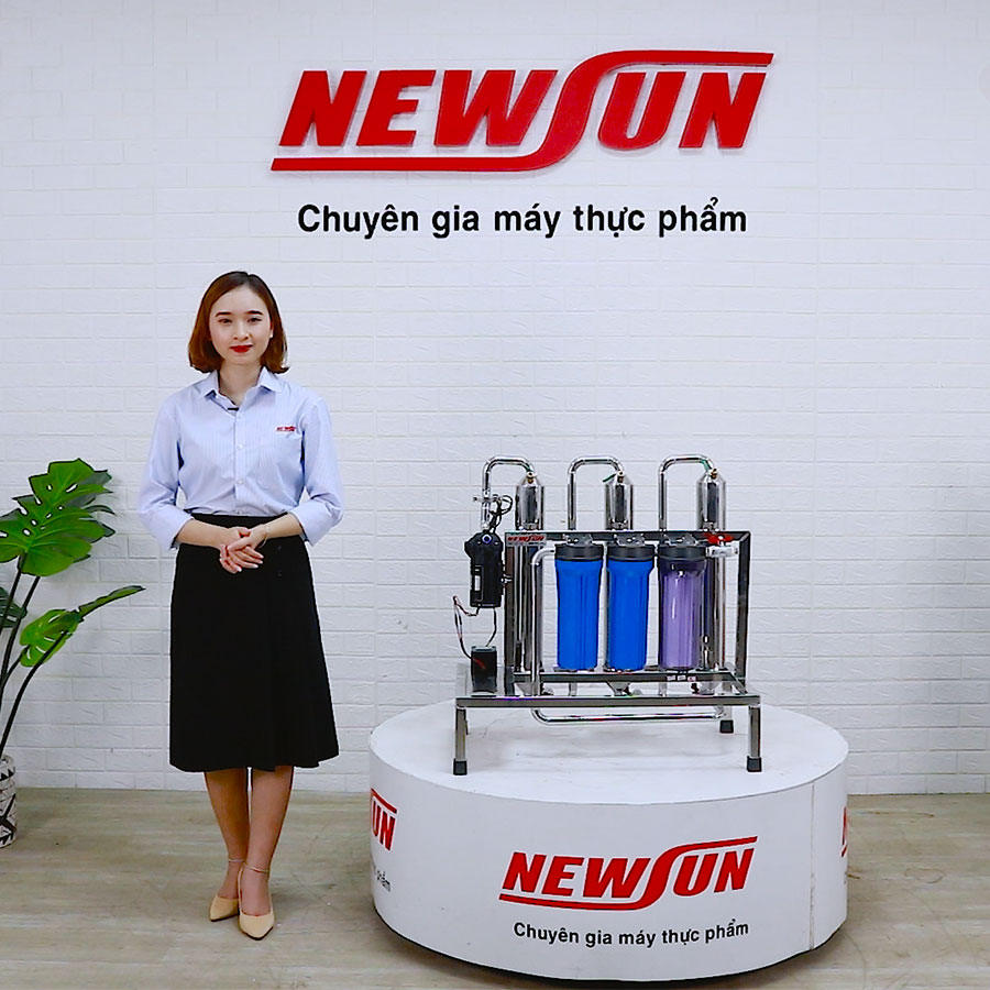 Máy lọc và khử độc tố methanol NEWSUN 30L/h lọc nhanh, thơm, ngon - Hàng chính hãng