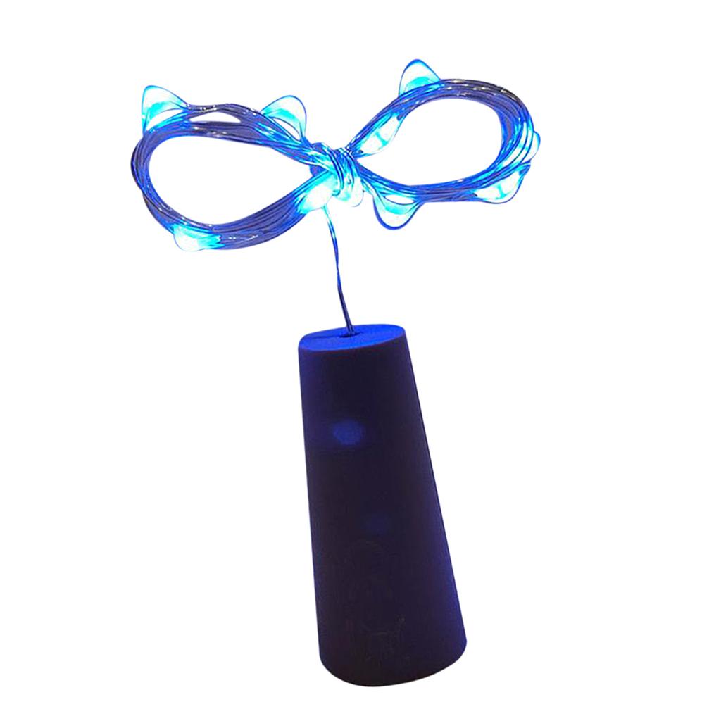 Nút Bần Đậy Chai Rượu Gắn Dây Đèn LED Trang Trí Ấn Tượng