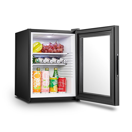 Tủ mát - Minibar thương hiệu Homesun, Model: BCG-40B, Thể tích 40L, Công suất 65W, Điện áp 220VAC, Cửa kính trong suốt, Không tiếng ồn, Tiết kiệm điện năng, Màu đen sang trọng, Hàng chính hãng