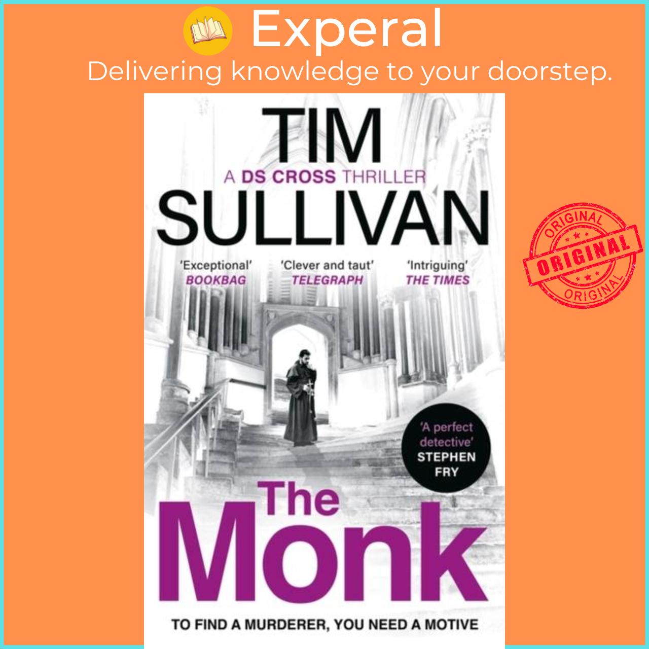Sách - The Monk by Tim Sullivan (UK edition, paperback)