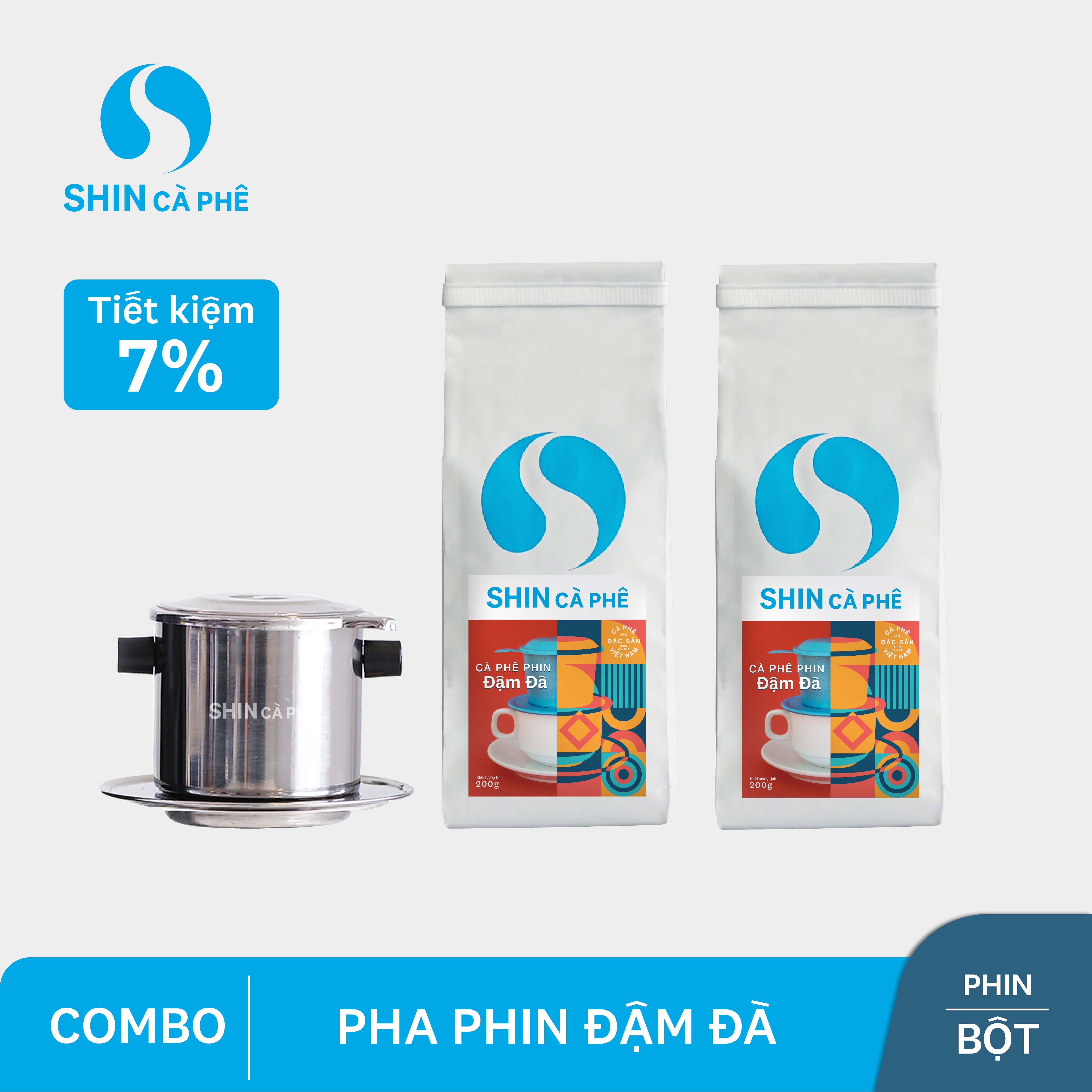 SHIN Cà phê - Combo Việt nam Collection Phin giấy tiện lợi