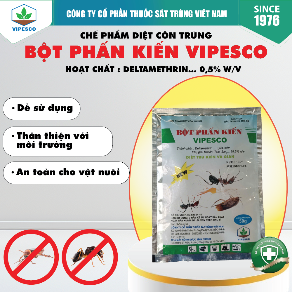 BỘT PHẤN KIẾN VIPESCO (50g)
