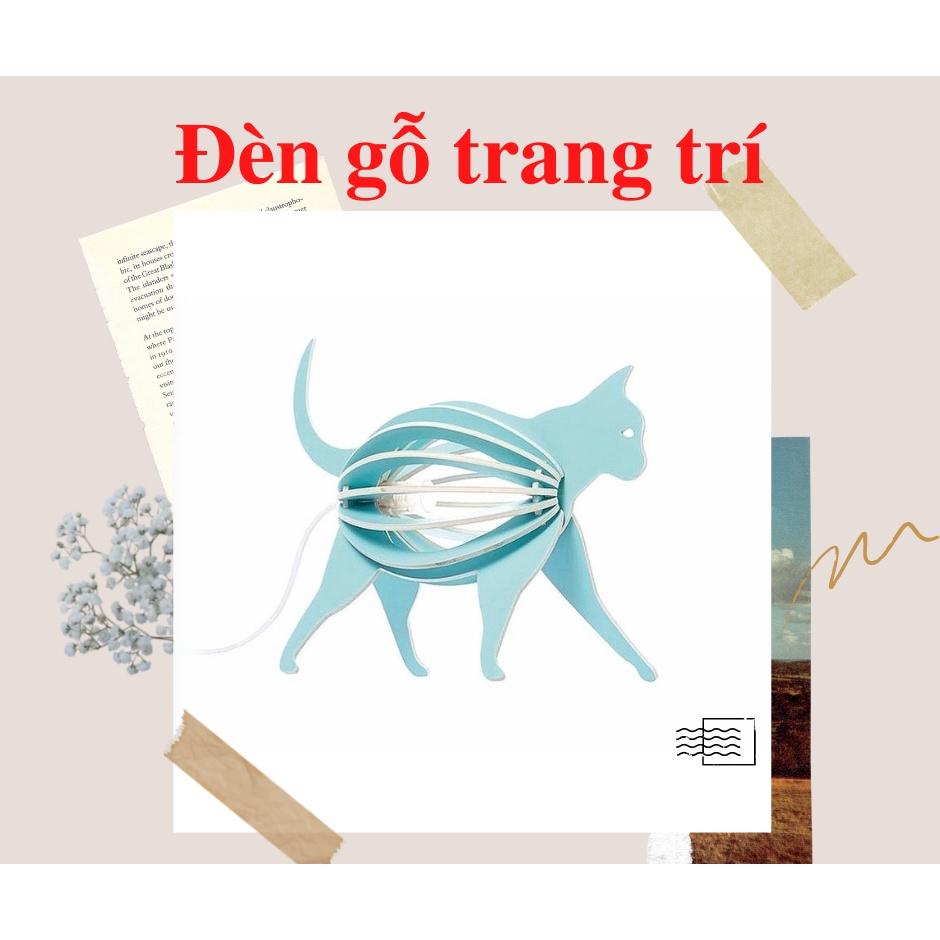 Đèn ngủ trang trí hình con mèo