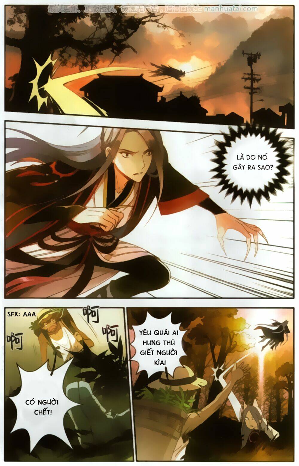 lệnh cấm nghị tộc 2 ẩn diện trấn chapter 6 12