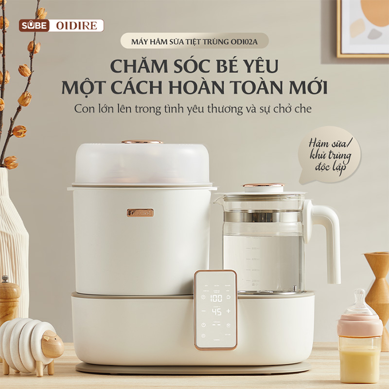 Máy tiệt trùng sữa Oidire ODI02A hàng chính hãng