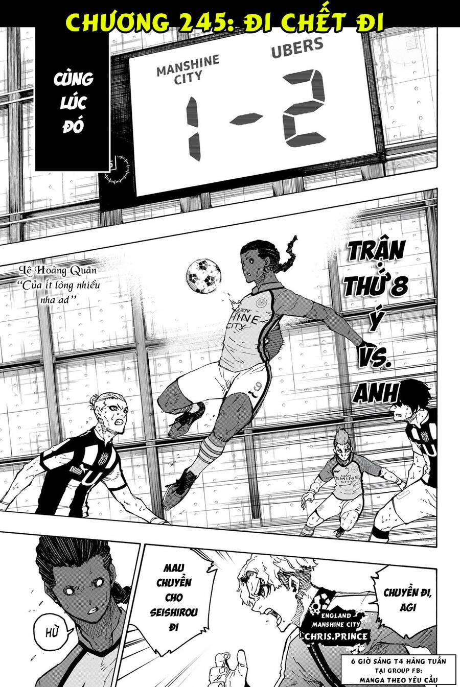 thiên tài bóng đá, tiền đạo số 1 chapter 245 3