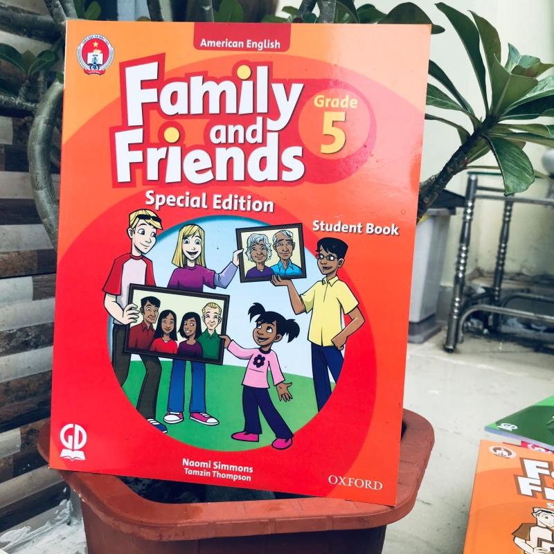 Vở học tiếng anh FAMILY END FRIENDS LỚP 5 (gồm: bài học + bài tập)