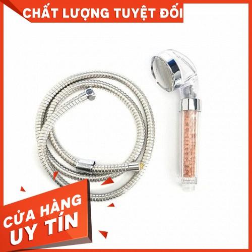 [Siêu Phẩm Hot] Vòi Sen Tăng Áp Công Nghệ Nano Tặng Kèm Dây Dẫn Hợp Kim - giadung2020 Còn hàng