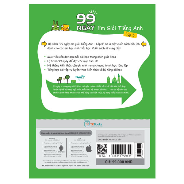 99 ngày em giỏi tiếng Anh lớp 5 - TKBooks