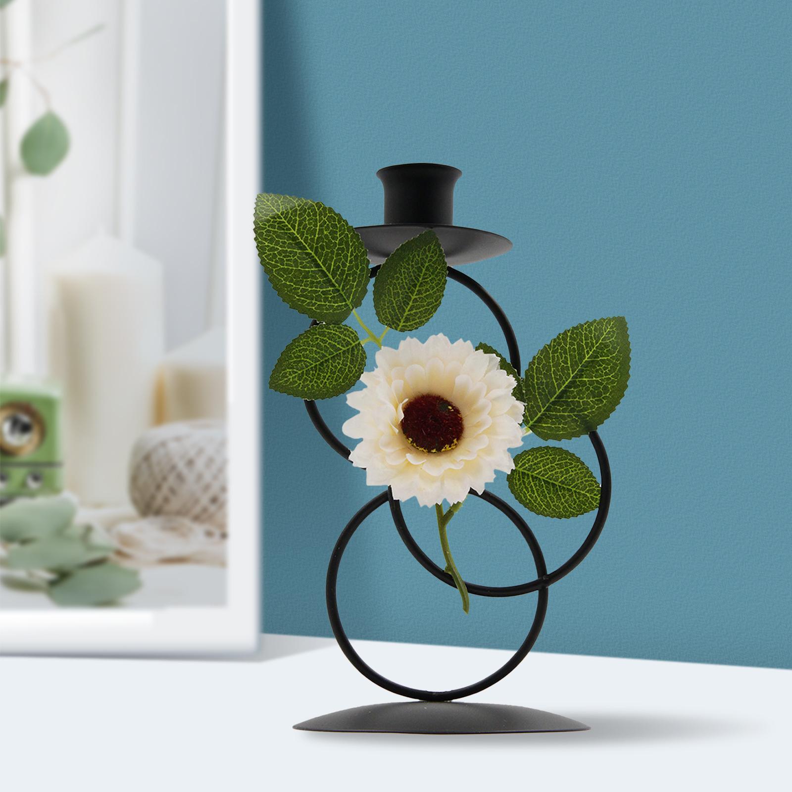 Metal Tea Light Candle Stick Stand Geometric Candle Holder Home Room Decor