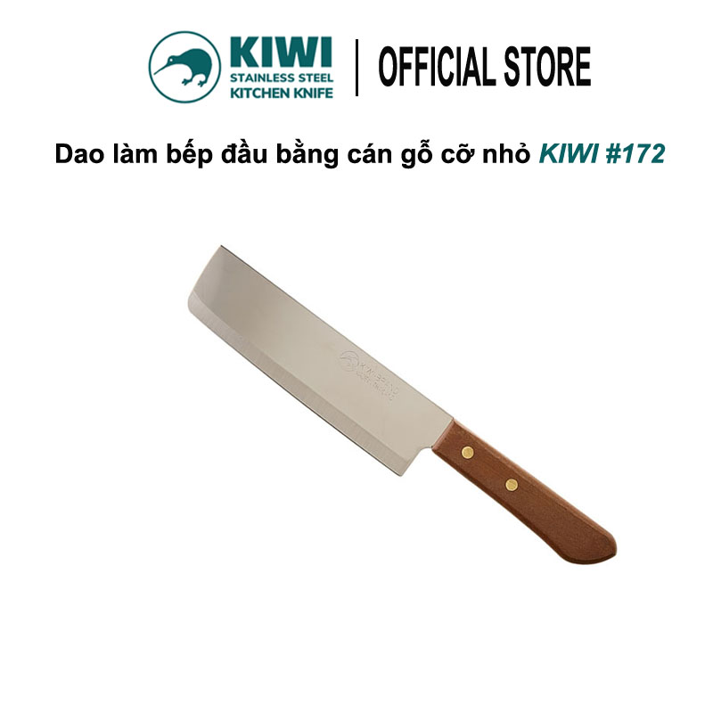 Dao làm bếp nhỏ cán gỗ Kiwi Thái Lan No.172