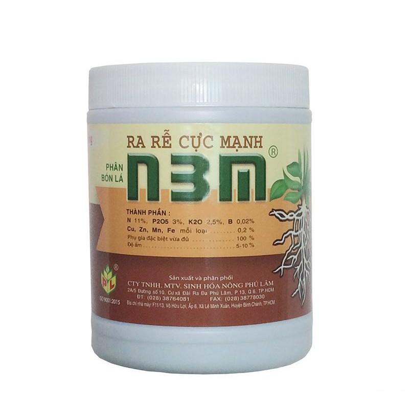 Phân bón lá N3M, hộp 500gr, phân bón lá ra rễ cực mạnh, phan bon la n3m