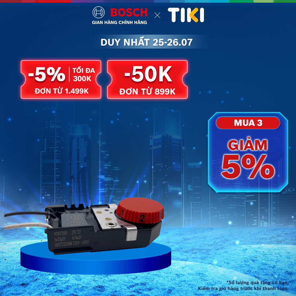 Mạch ổn tốc Bosch phụ tùng cho máy chất lượng chuẩn Đức HÀNG CHÍNH HÃNG