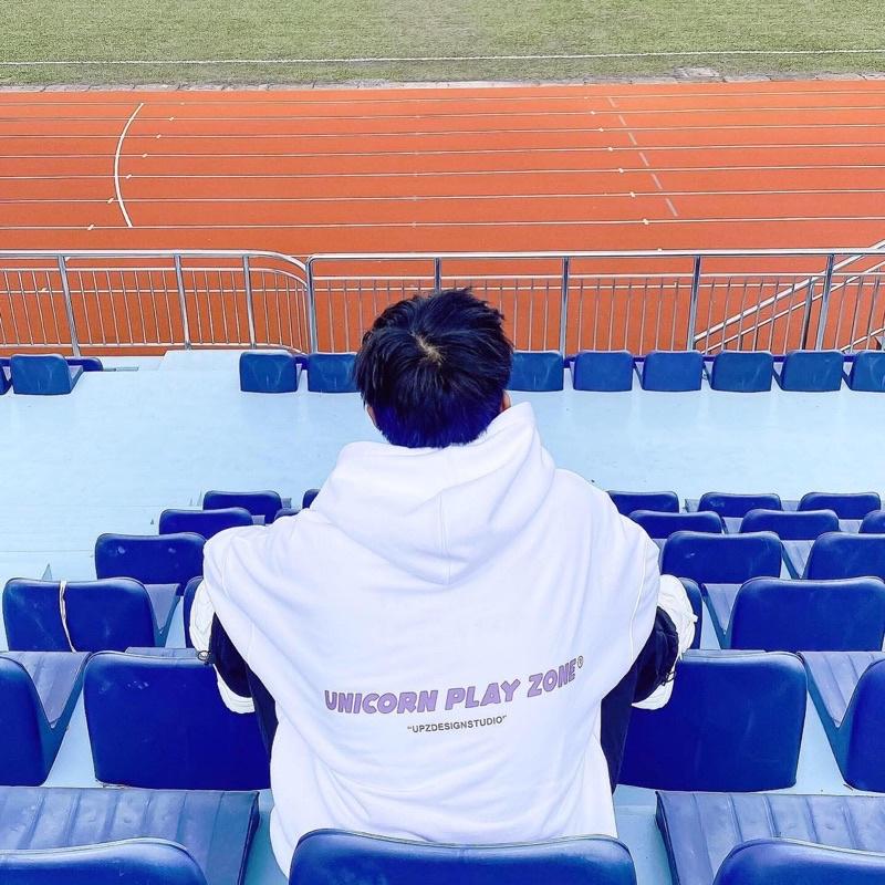 UPZ Áo Khoác Hoodie Dây Kéo Cơ Bản SS1