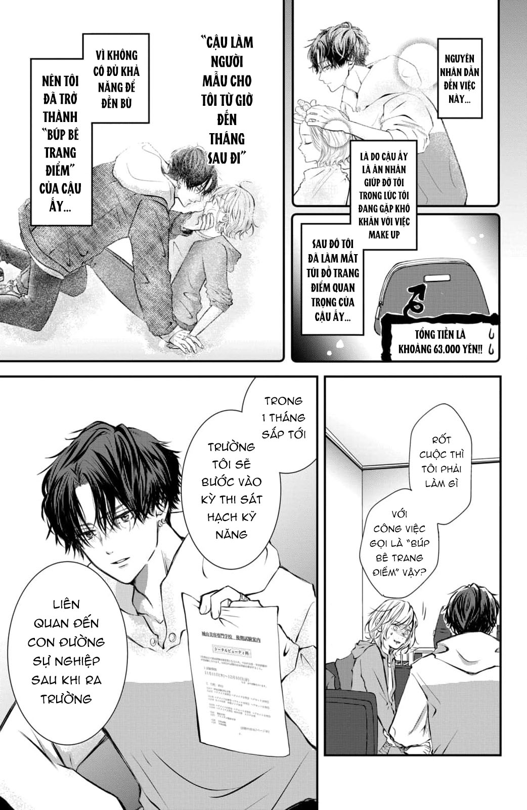 búp bê trang điểm của higashi sengoku chapter 1.2 5