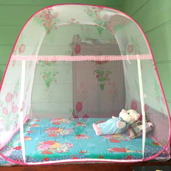 Mùng chụp màn chụp tự bung đỉnh rộng